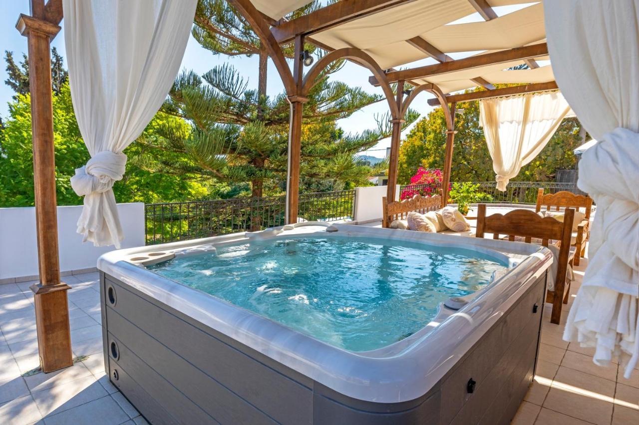 Anna'S Brilliant Villa In Ialysos מראה חיצוני תמונה