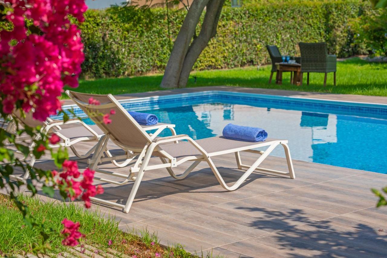 Anna'S Brilliant Villa In Ialysos מראה חיצוני תמונה